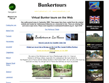 Tablet Screenshot of bunkertours.co.uk