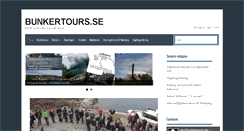 Desktop Screenshot of bunkertours.se